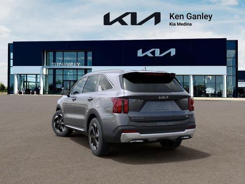 Steel Gray 2026 Kia Sorento Hybrid EX