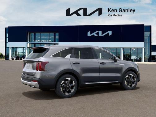 Steel Gray 2026 Kia Sorento Hybrid EX