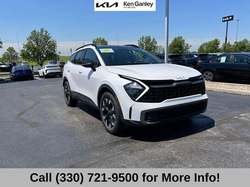 Glacial White Pearl 2023 Kia Sportage X-Line