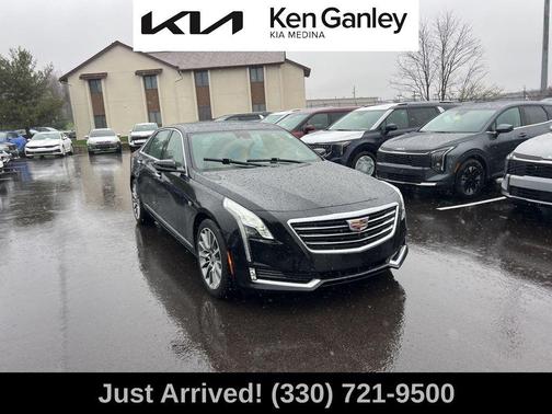Stellar Black Metallic 2018 Cadillac CT6 3.6L Premium Luxury