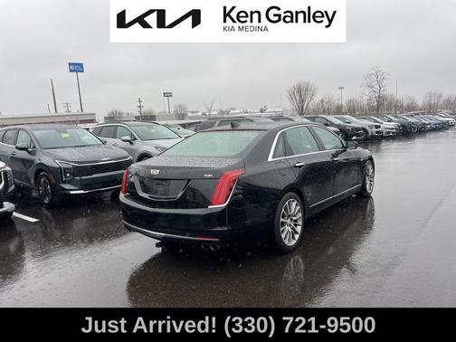 Stellar Black Metallic 2018 Cadillac CT6 3.6L Premium Luxury