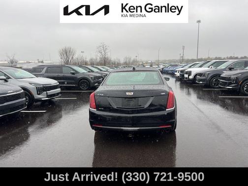 Stellar Black Metallic 2018 Cadillac CT6 3.6L Premium Luxury