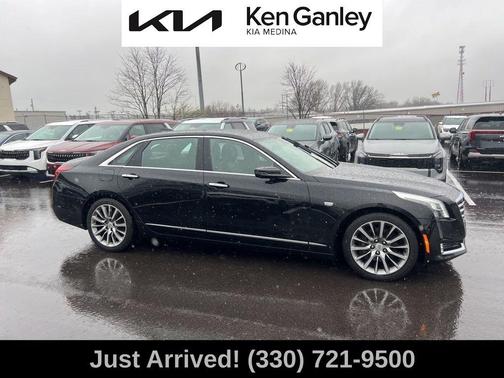 Stellar Black Metallic 2018 Cadillac CT6 3.6L Premium Luxury