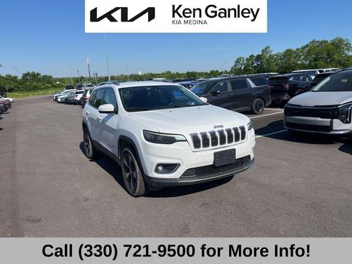 Bright White Clearcoat 2019 Jeep Cherokee Limited