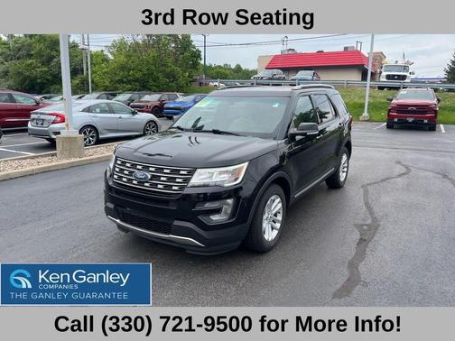 Shadow Black 2017 Ford Explorer XLT