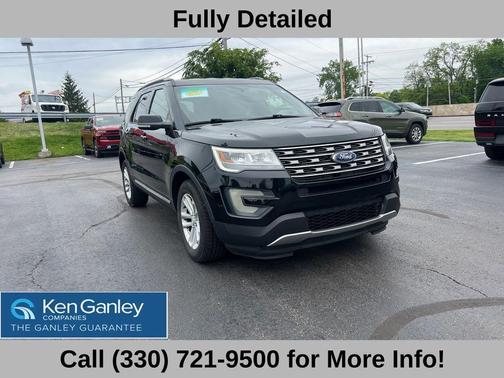 Shadow Black 2017 Ford Explorer XLT