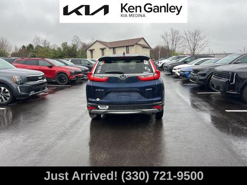 Lunar Silver Metallic 2017 Honda CR-V EX-L