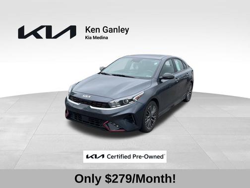 Gravity Gray 2023 Kia Forte GT-Line