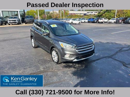 Magnetic Metallic 2017 Ford Escape Titanium