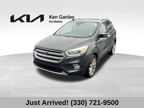 Magnetic Metallic 2017 Ford Escape Titanium