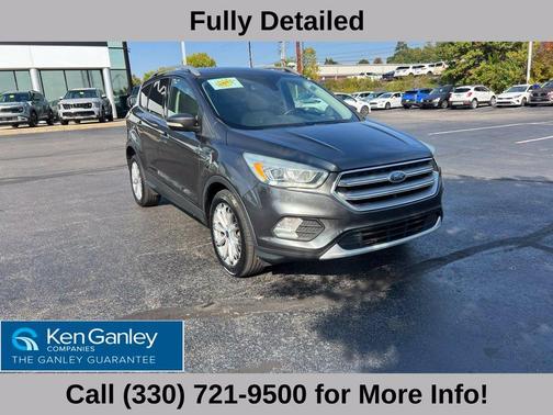 Magnetic Metallic 2017 Ford Escape Titanium