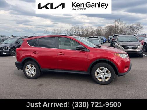 Barcelona Red Metallic 2015 Toyota RAV4 LE