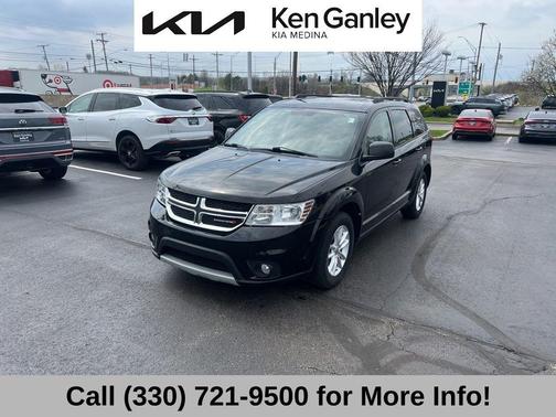 Pitch Black Clearcoat 2017 Dodge Journey SXT