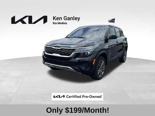 Cherry Black 2021 Kia Seltos LX