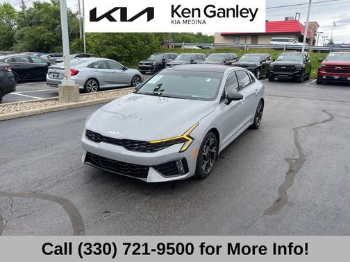 Wolf Gray 2025 Kia K5 GT-Line