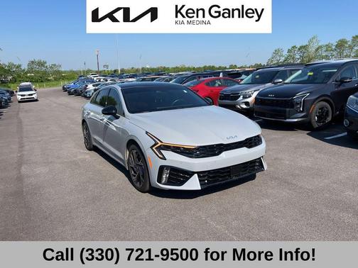 Wolf Gray 2025 Kia K5 GT-Line
