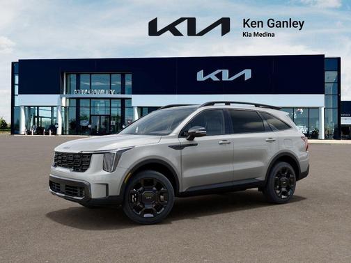 Ivory Silver 2026 Kia Sorento X-Line EX