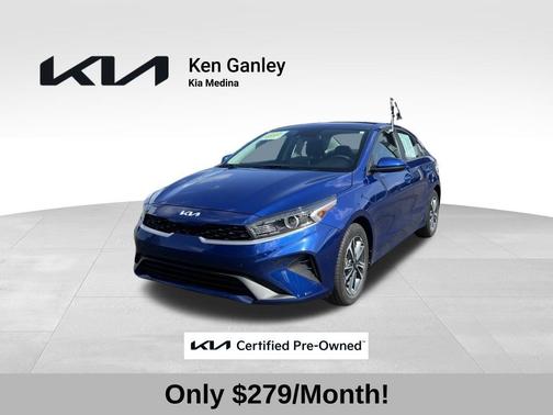 Deep Sea Blue 2023 Kia Forte LXS