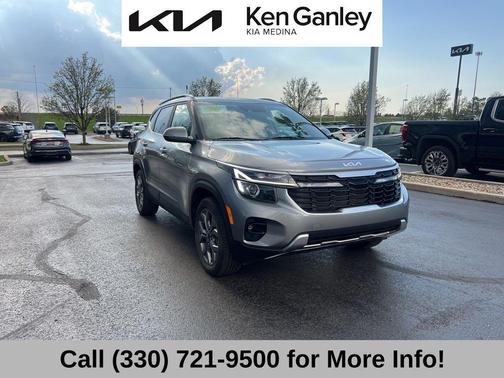 Steel Gray 2024 Kia Seltos S