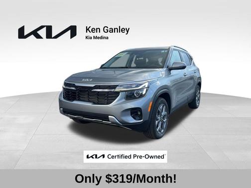 Steel Gray 2024 Kia Seltos S