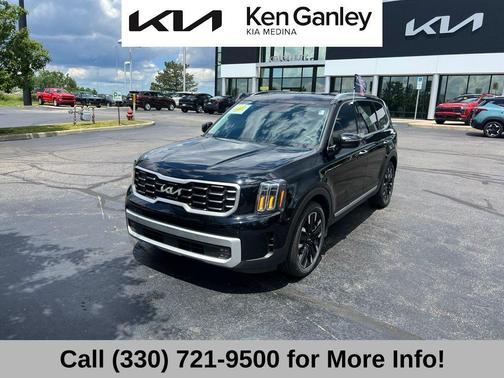 Ebony Black 2024 Kia Telluride SX