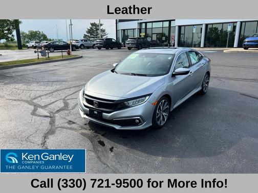 Lunar Silver Metallic 2020 Honda Civic Touring