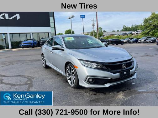 Lunar Silver Metallic 2020 Honda Civic Touring