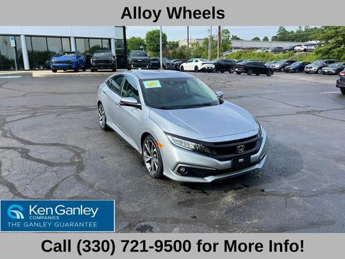 Lunar Silver Metallic 2020 Honda Civic Touring