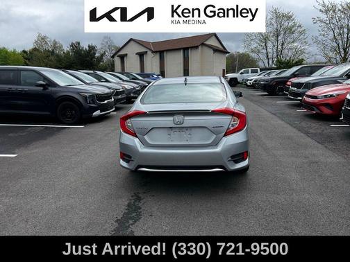 Lunar Silver Metallic 2020 Honda Civic Touring