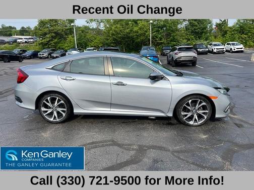Lunar Silver Metallic 2020 Honda Civic Touring