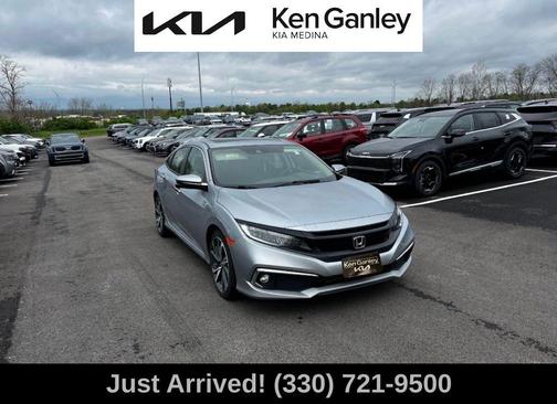 Lunar Silver Metallic 2020 Honda Civic Touring