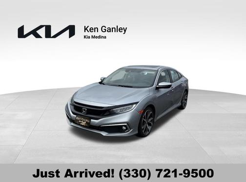 Lunar Silver Metallic 2020 Honda Civic Touring