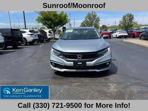 Lunar Silver Metallic 2020 Honda Civic Touring