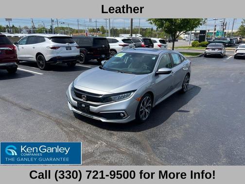 Lunar Silver Metallic 2020 Honda Civic Touring
