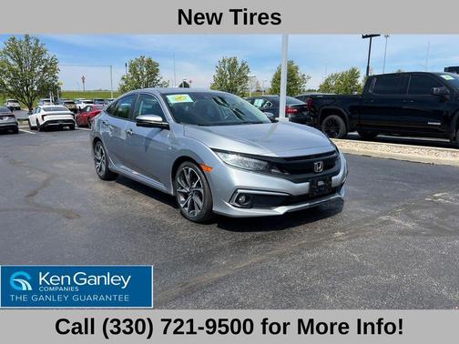 Lunar Silver Metallic 2020 Honda Civic Touring