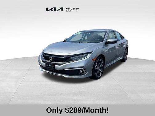 Lunar Silver Metallic 2020 Honda Civic Touring