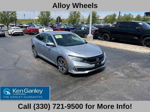 Lunar Silver Metallic 2020 Honda Civic Touring