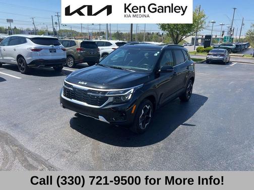 Fusion Orange 2025 Kia Seltos EX