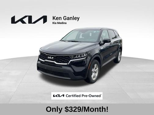 Ebony Black 2022 Kia Sorento LX