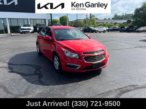 Red 2015 Chevrolet Cruze 1LT