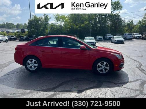 Red 2015 Chevrolet Cruze 1LT