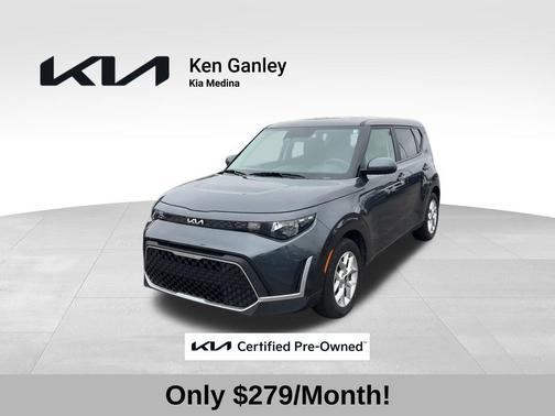 Gravity Gray 2024 Kia Soul LX