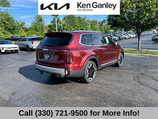 Red 2024 Kia Telluride EX