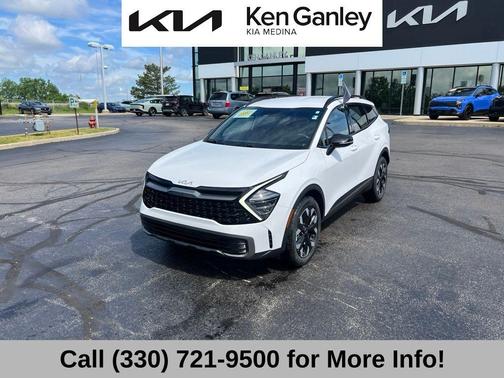 Snow White Pearl 2024 Kia Sportage X-Line