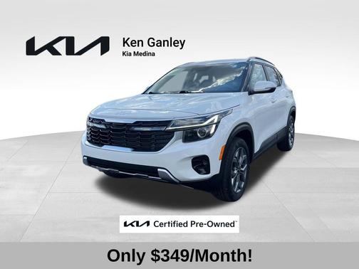 Snow White Pearl 2024 Kia Seltos S