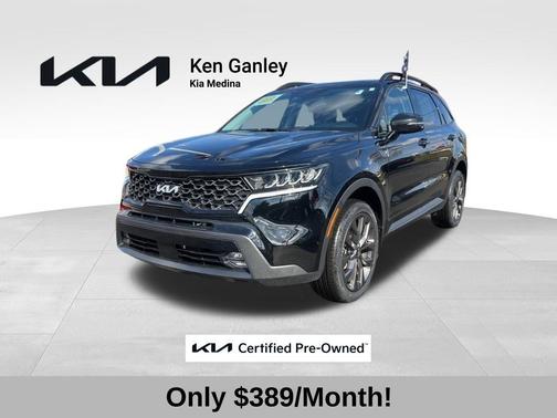 Ebony Black 2023 Kia Sorento X-Line EX
