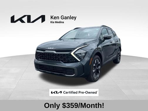 Gravity Gray 2023 Kia Sportage X-Line