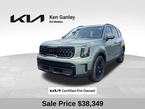 Jungle Green 2024 Kia Telluride EX X-Line