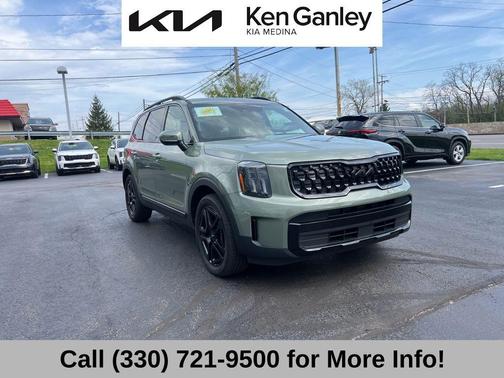 Jungle Green 2024 Kia Telluride EX X-Line
