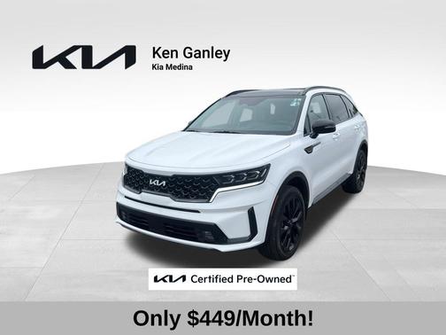 Glacial White Pearl 2023 Kia Sorento SX